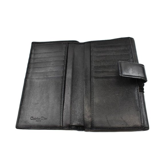 Christian Dior Black Leather Wallet - Picture 8 of 10